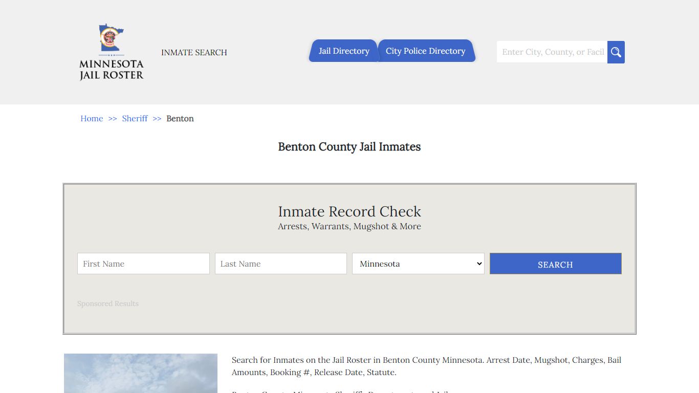 Benton County Jail Inmates | Jail Roster Search